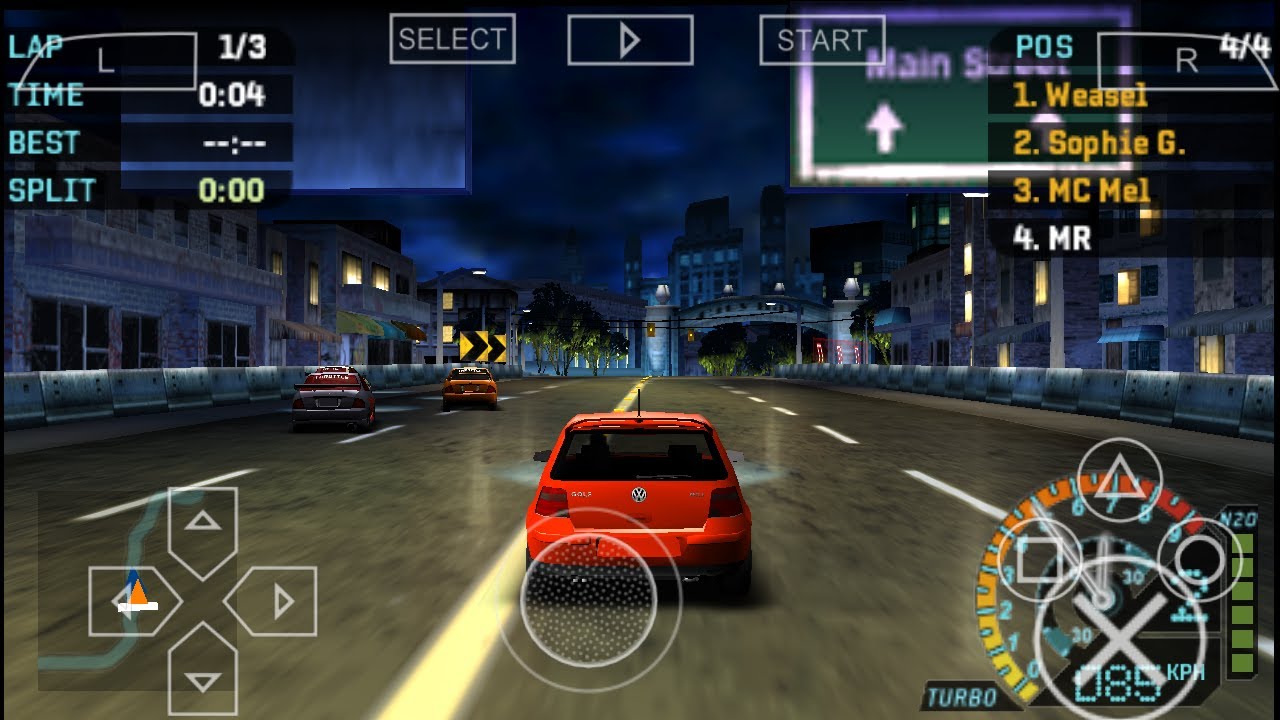 Need For Speed Carbon Para Ppsspp Android